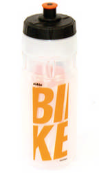 KTM - Bottle plastic clear orange logo