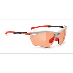 Rudy Project - AGON white gloss impactX photochromic red