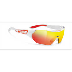 Rudy Project - HYPERMASK performance white gloss multilaser orange
